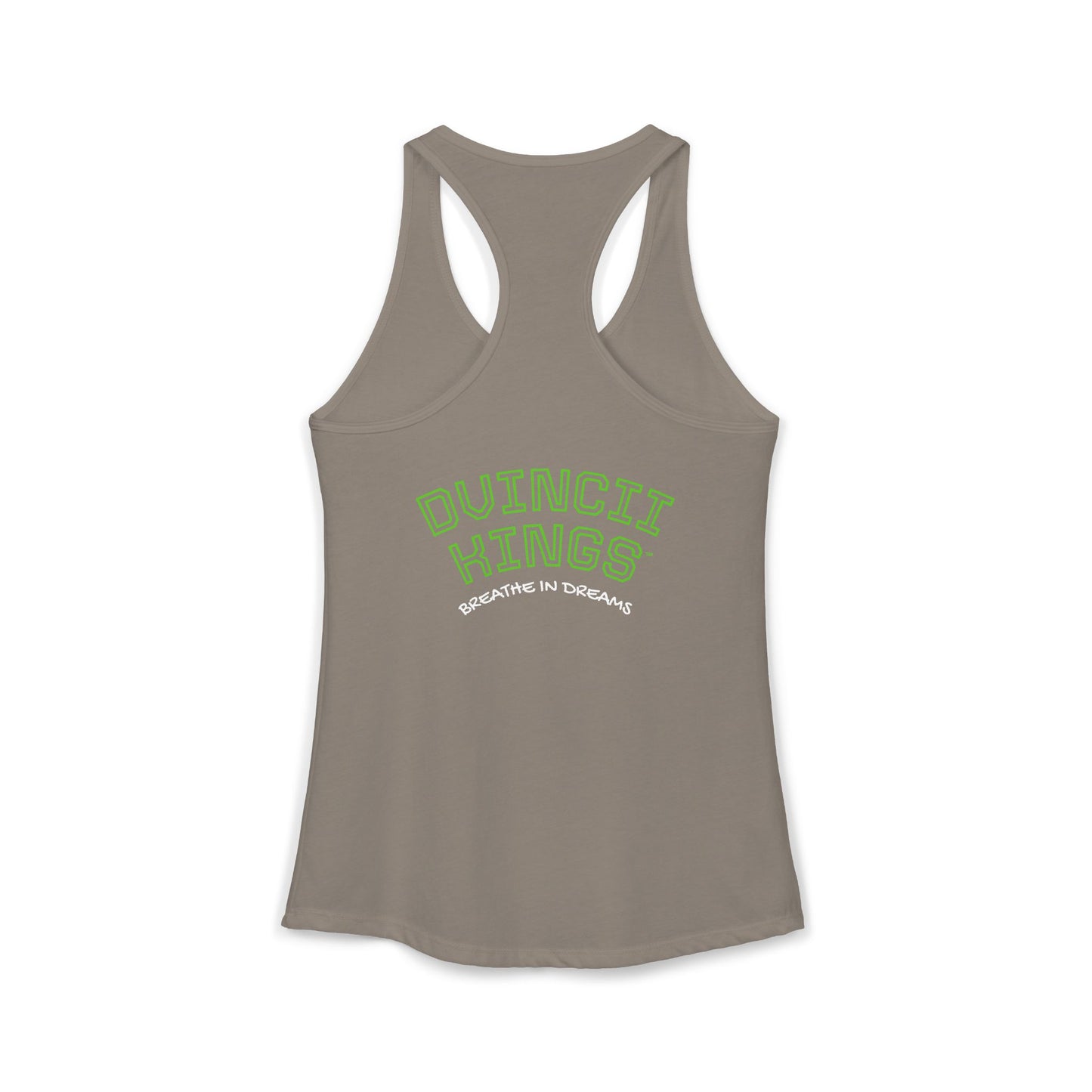 Lime Flower Dreams Women's Racerback Tank