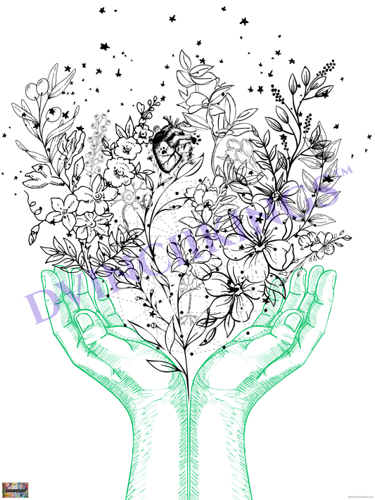 Bloom from Within Poster 36"x48" PDF Digital Download