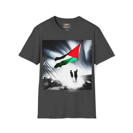 AP17 - "Free Palestine 7" Unisex Softstyle T-Shirt